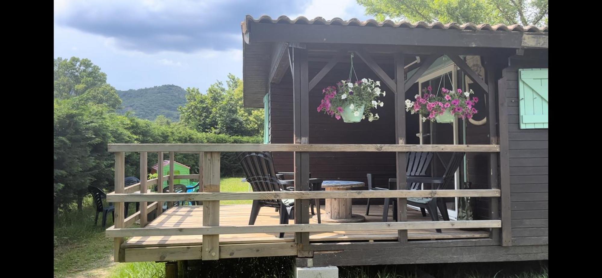 Les Petits Chalets De Dudu La Voulte-sur-Rhone Luaran gambar